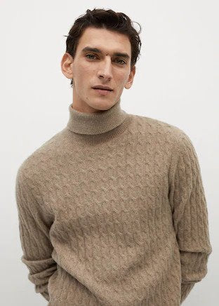 Turtleneck wool sweater